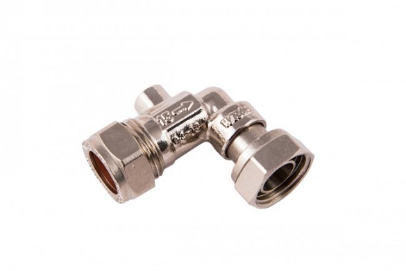 15mm x 1/2'' Angled Service Valve